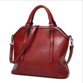 Glossy Leather Tote