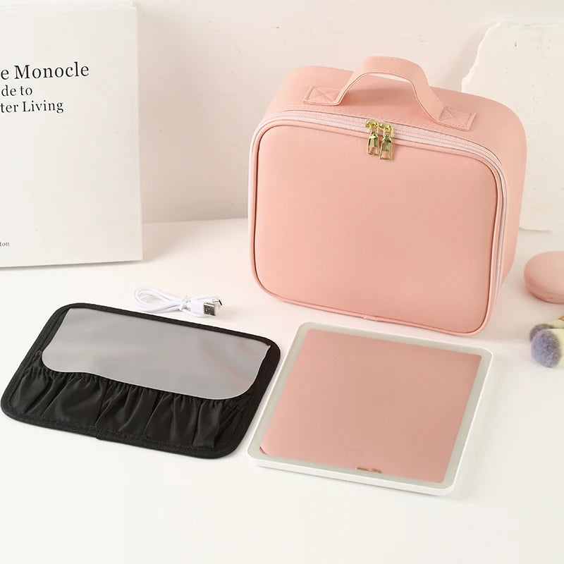 Lighted Makeup Bag