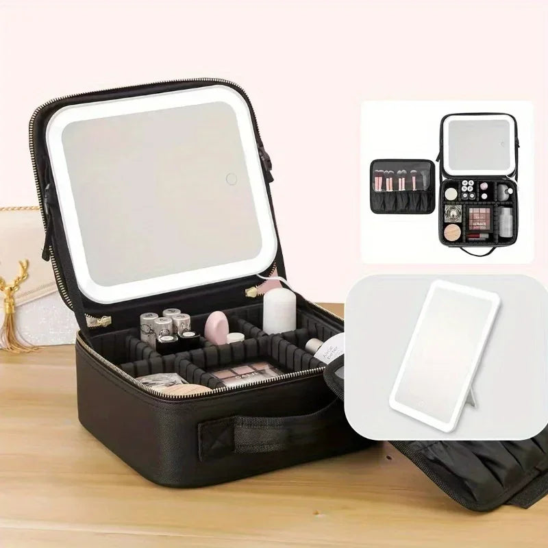 Lighted Makeup Bag