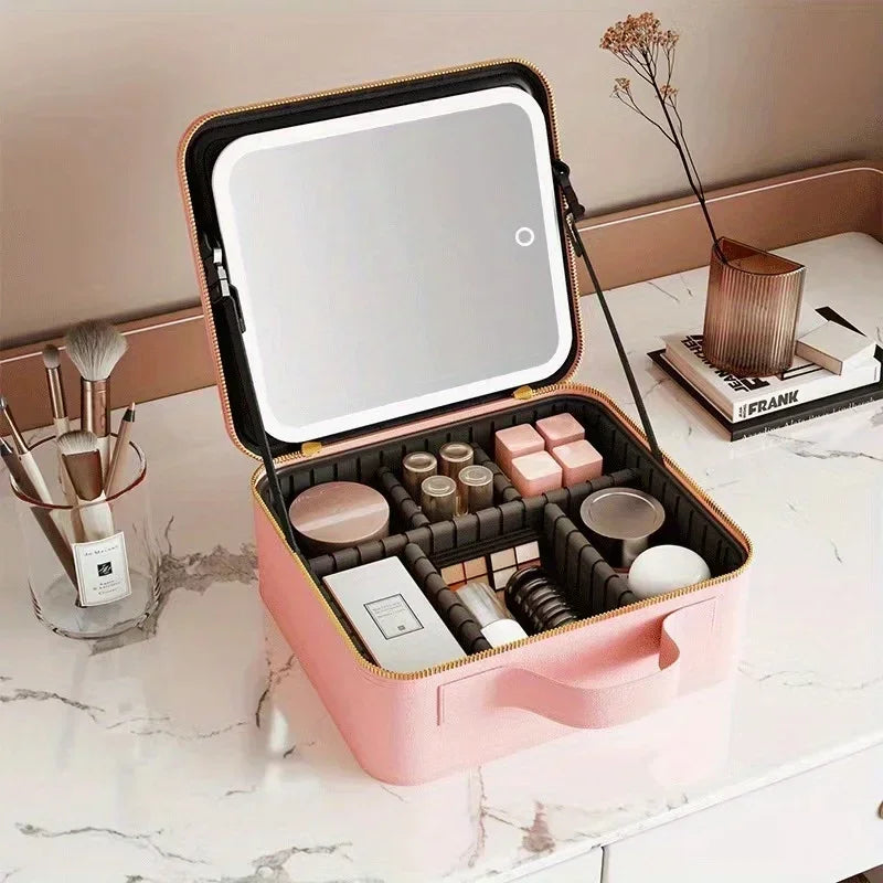 Lighted Makeup Bag